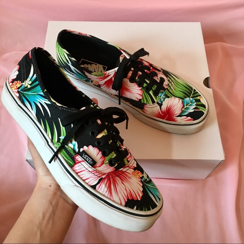 Floral Vans